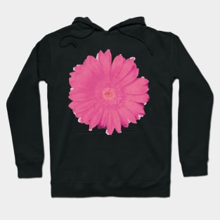 Pink Daisy Flower Hoodie